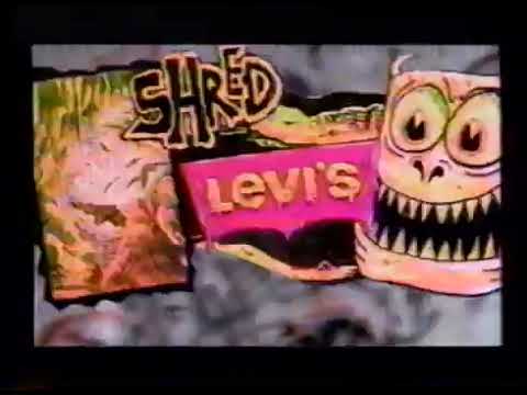 Levi's Jeans "Get Real - Skateboarding" TV Ad – 1989/1990