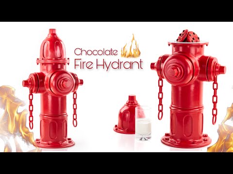 Chocolate Fire Hydrant is Useless at Fighting Fire