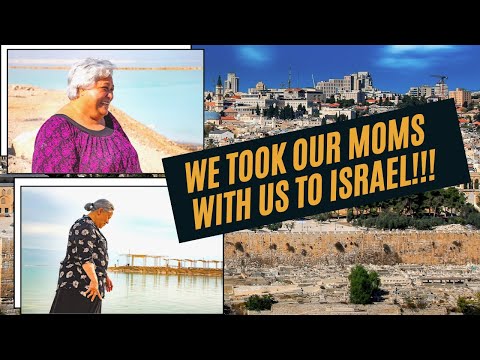 We took our moms to Israel!!! | PT. 3