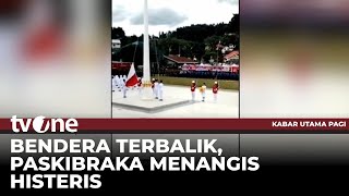 Download lagu Berbagai Insiden Pengibaran Bendera Merah Putih, Paskibraka Menangis | Kabar Utama Pagi tvOne mp3