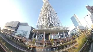 Insta360 EVO と Insta360 ONE X（前モデル）で撮影した360°動画の比較