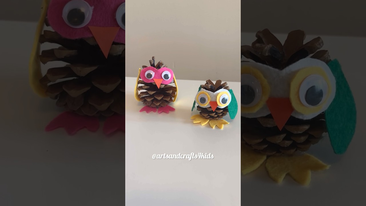 Pine Cone Owl 🦉🦉 #owl