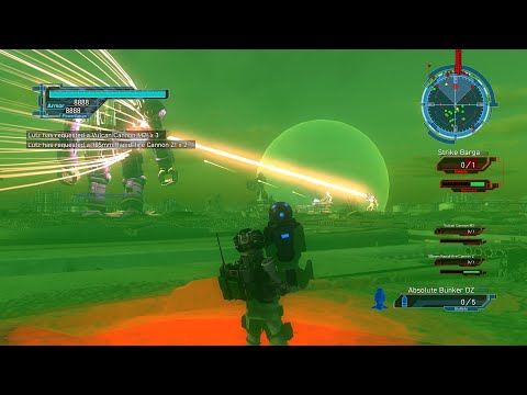 EDF Earth Defense Force 5 DLC 2 M 10 Engage Alien Troops 2 - Long & Boring - Air Raider Inferno