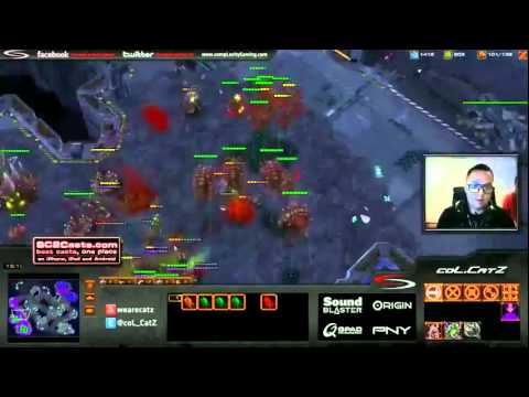 CatZ Burrowed Baneling Magic Trick - Starcraft 2