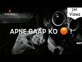 Apne Baap Ko Mt Sikha 😏 Boys Attitude Whatsapp Shayari Status | Attitude Status | MZ Edit
