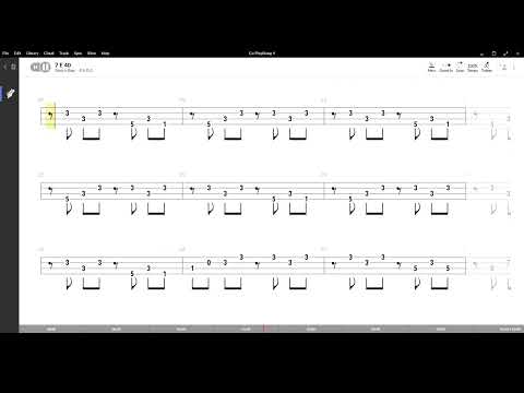 7 E 40 ( Lucio Battisti ) ,Tablatura e base Senza Basso - Backing bass track - NO BASS