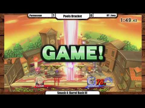 BSG Barrel Bash 3 (Smash 4 Singles) - KY|Joey vs Parmasean