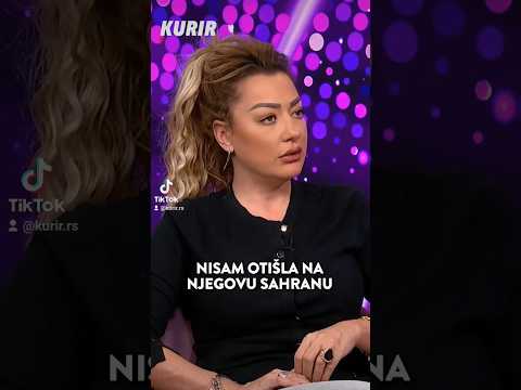 Sandra Rešić iskreno o Ninovoj sahrani #nino #sandraresic