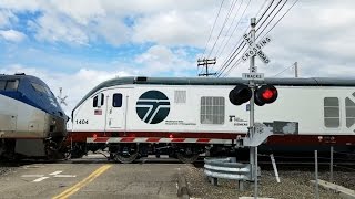 Amtrak 159 Delivering Brand New WSDOT Cascades Charger Locomotives From Siemens 20th Street Crossing