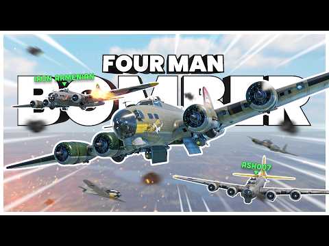 A Bomber FORMATION in THIS Economy? (War Thunder B-17G Squad)
