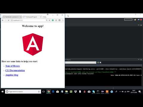 Angular 2 Setup First Angular Program Using Eclipse Ide