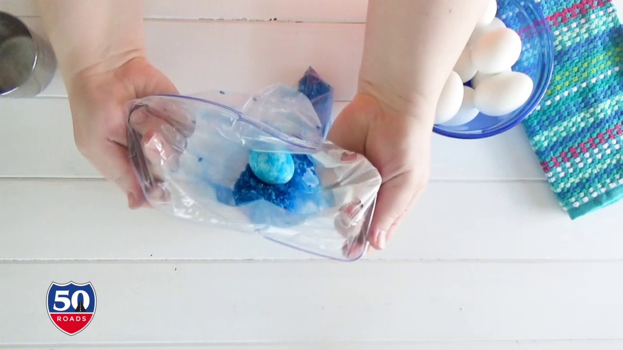 How to Die Easter Eggs with Rice