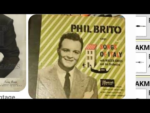 An Old Sombrero (Lew Brown-Ray Henderson) Phil Brito with Ted Dale & Orchestra.
