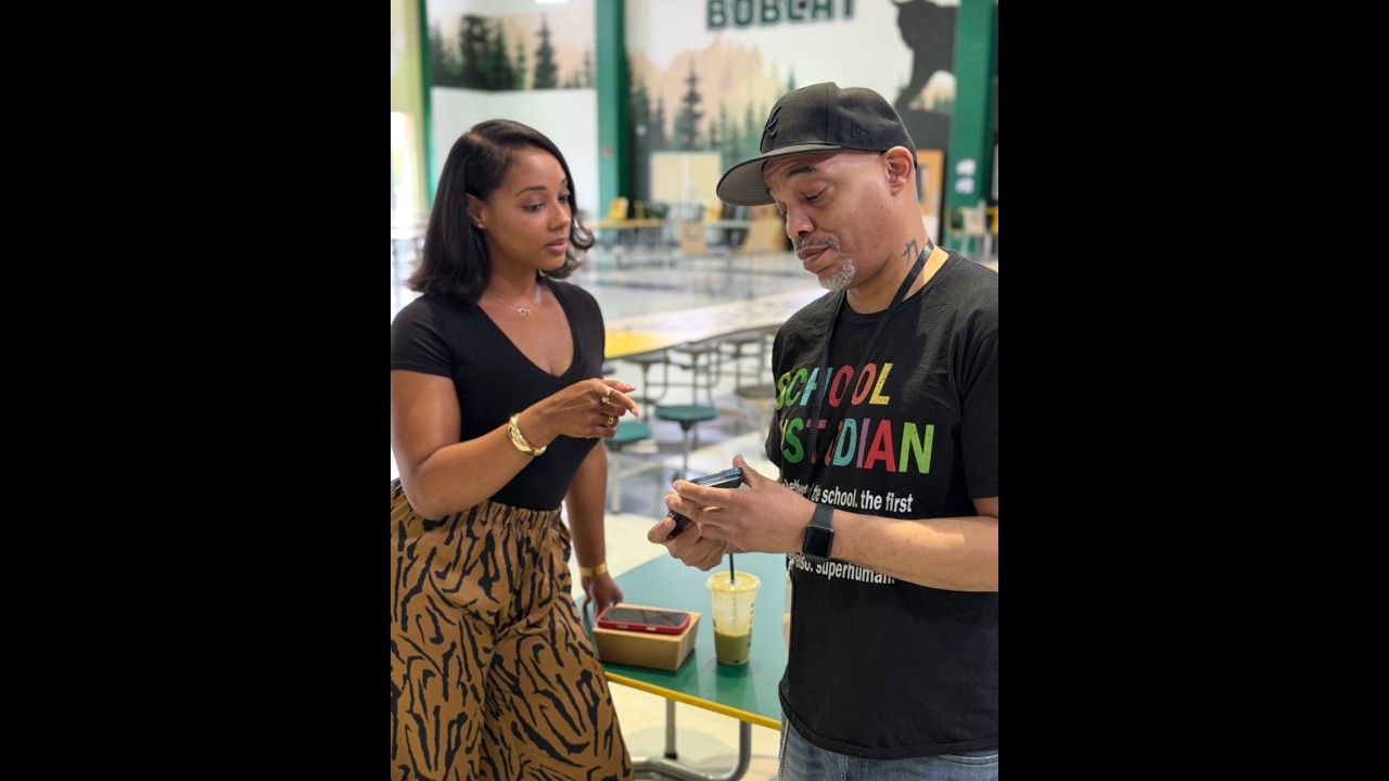 Ms. Johnson asks the janitor did he ever find out what club Ernestine worked at!