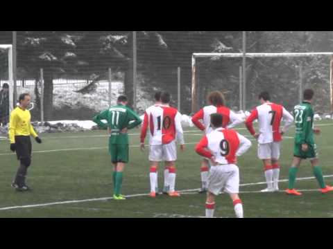 SESTŘIH BRANEK MU U17 FK PŘÍBRAM 2:3 (2:2)  SK SLAVIA PRAHA / 15.kolo