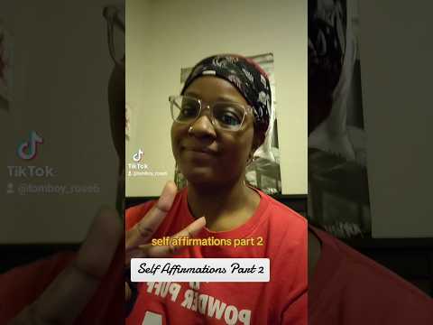 Self Affirmations Part 2 #selfaffirmations #nighttimeaffirmations
