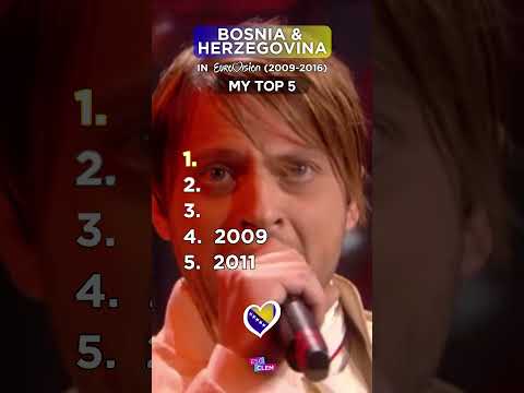 📊🇧🇦 Bosnia & Herzegovina at Eurovision (2009–2016) | My Top 5