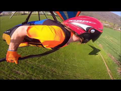 🇮🇹 Hang Gliding  🔹️take-off and 🔹️landing