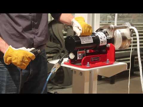 Thern Liberty 1,000 lb Capstan Winch with Swivel Mount