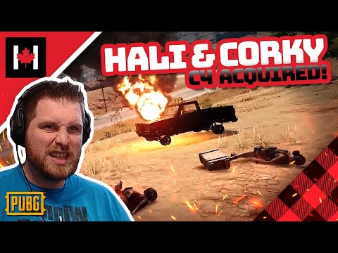 Halifax & Corky Don't Look at Explosions! - PUBG Duos Gameplay