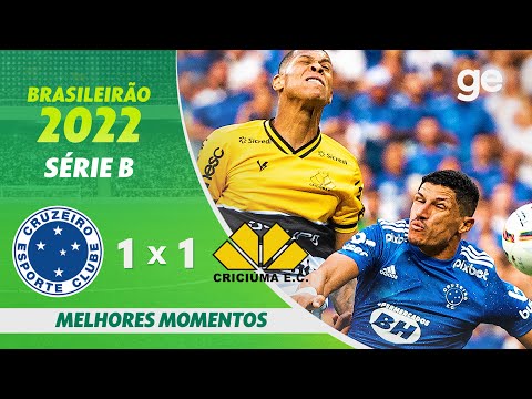 Gols e lances de Cruzeiro x Criciúma