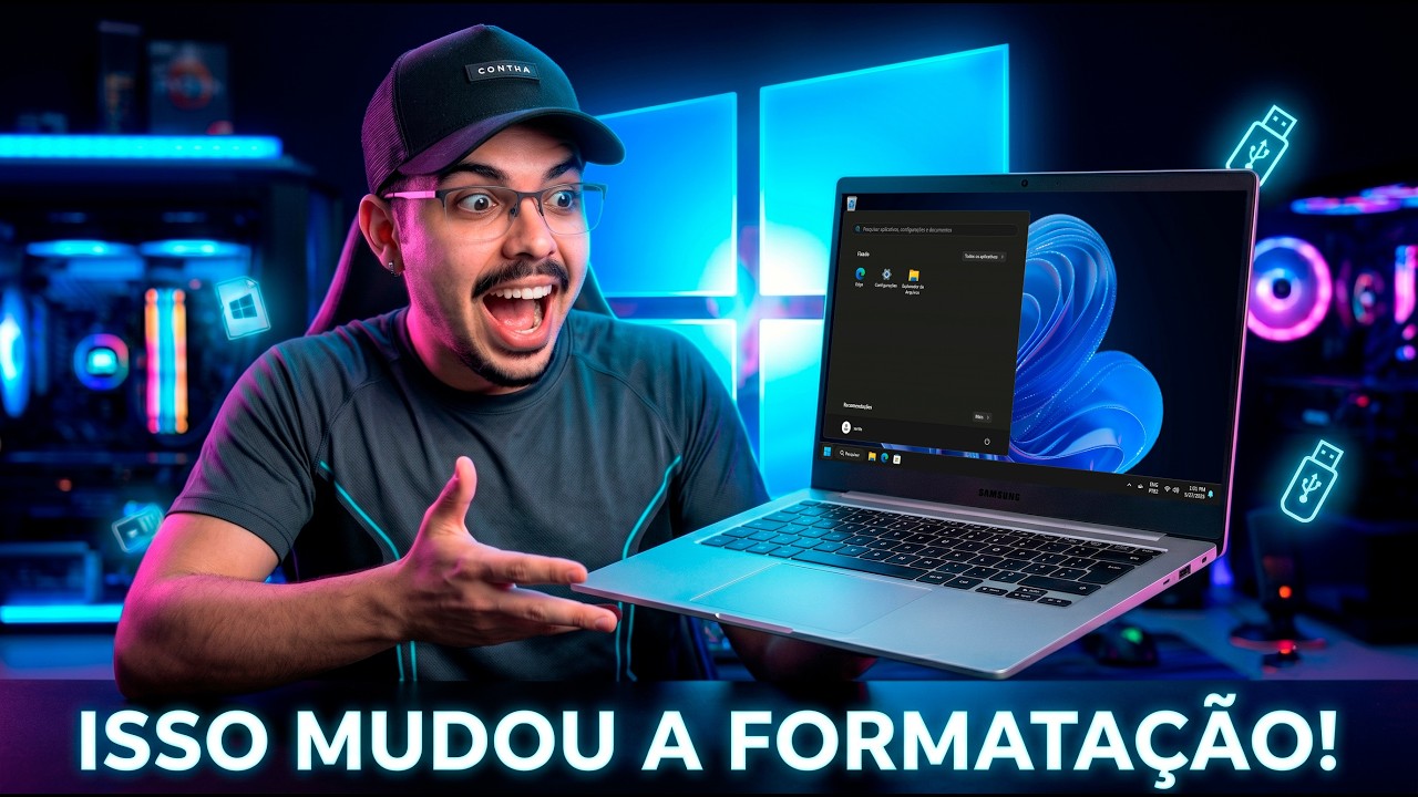 NUNCA Mais Formate o PC do Jeito Antigo! (Fiz e Ligou PRONTO)