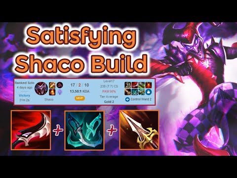 Duskblade + Phantom Dancer Shaco Jungle [League of Legends] Full Gameplay - Infernal Shaco