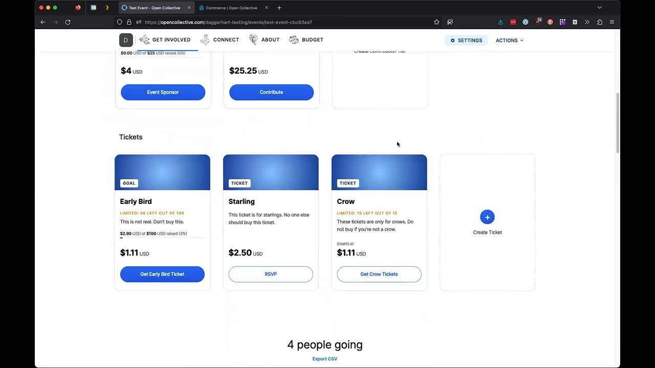 OpenCollective Drupal Commerce - Early Demo