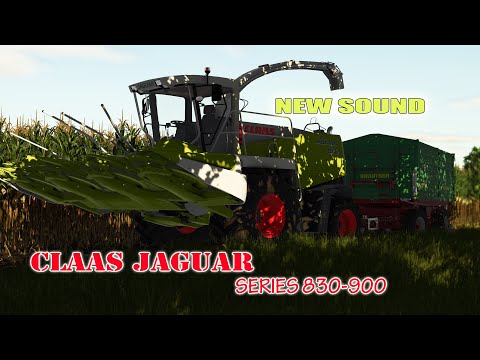 FS25 - CLAAS JAGUAR 830/900 SERIES NEW SOUND