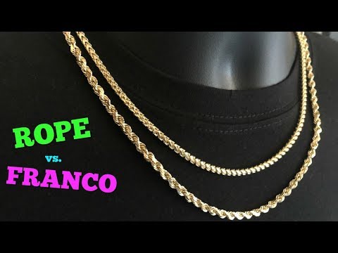 4MM ROPE VS. 3MM FRANCO!!!