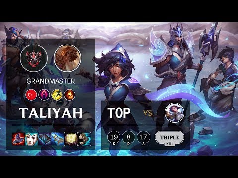 Taliyah Top vs Fiora - TR Grandmaster Patch 10.5