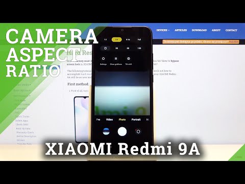 How to Change Aspect Ratio in XIAOMI Redmi 9A – Customize Camera Settings