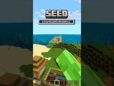 🔥 Ultimate Minecraft Starter Seed!! 🌍 #Minecraft