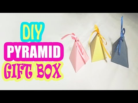 DIY Easy Pyramid Gift Box