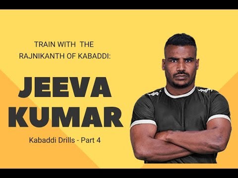 UP Yoddha Defender Jeeva Kumar Training for Prokabaddi S 6 - Part 4
