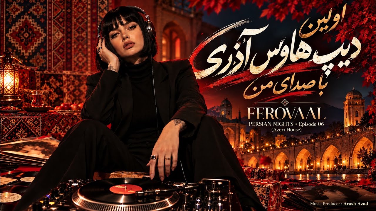 🎧 FEROVAAL — PERSIAN NIGHTS • Episode 06 (Azeri House) | اولین دیپ هاوس آذری 🎧🪩✨