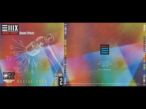 E-MU - Sound Library [Sound Effects] Sound Ideas - Series 2000 Vol. 2 (EIIIX CD-ROM)