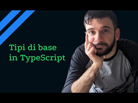 Tipi di base in TypeScript | Lezione 03 | Corso TypeScript in Italiano