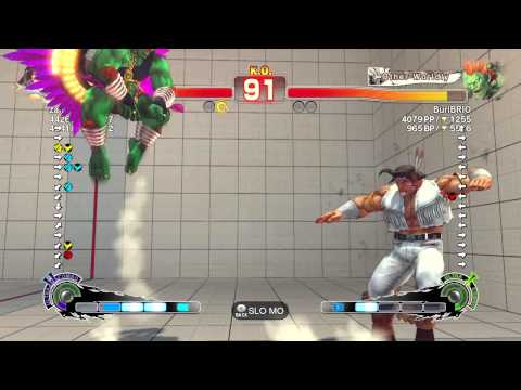 SSF4 2012 T Hawk (zangitan) vs Blanka (BuriBRIO) Japanese Ranking Match