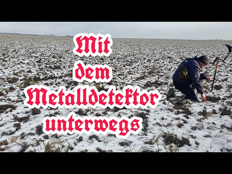 Mit dem Metalldetektor unterwegs/sondeln in Bayern