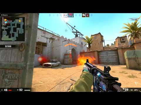 🇺🇸 dazzle 28-10 / eUnited vs NRG - Dust2 / Americas Minor - FACEIT Major 2018