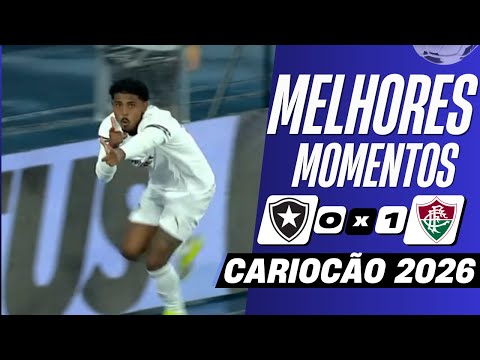 Botafogo 0 x 1 Fluminense | Melhores Momentos (COMPLETO) | Cariocão 2026