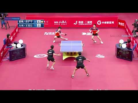 Wang Chuqin/Fang Bo vs Cao Wei/Liang Yanning | 2021 Chinese Super League (Group)