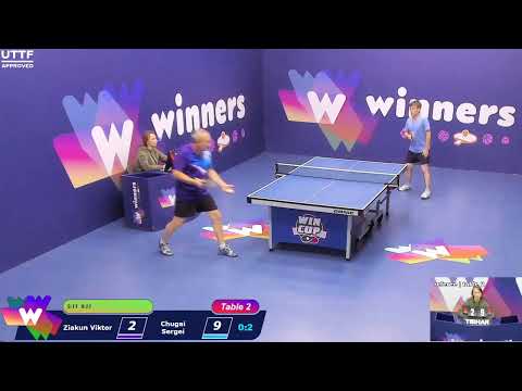 WINners CUP table 2  07.10 Ziakun Viktor - Chugai Sergei  18:30