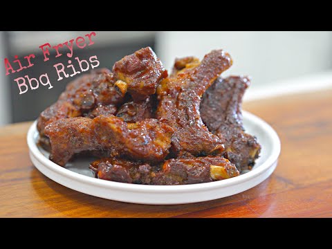 Air Fryer BBQ Ribs | Fall Off The Bone