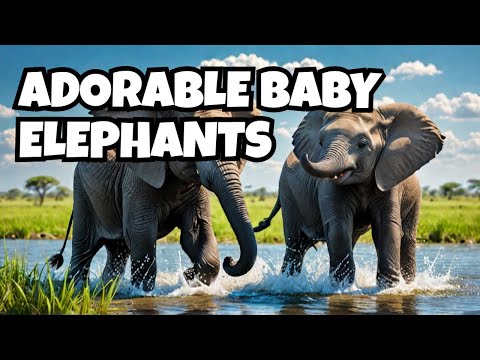 Unbelievable Moments: Watch Baby Elephants Play Like Never Before! 🐘💖