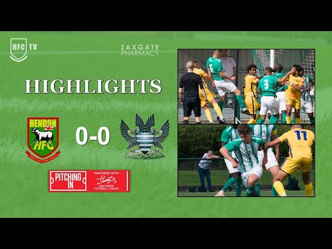 HENDON 0-0 SALISBURY - Highlights 19 August 2023