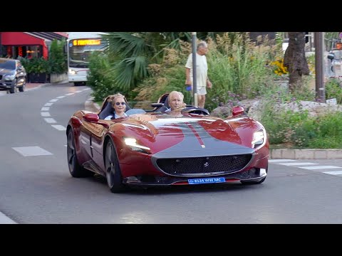 BEST SUPERCARS Monaco - Ferrari Monza SP2, SF90, 812 SF x2, Lamb Aventador SVJ, Dallara Stradale