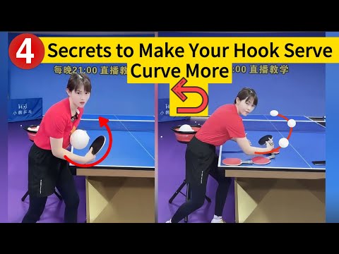 4 Secrets to Make Your Hook Serve Curve More | Hook Serve EP. 1