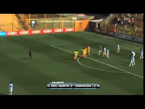 Goles de Fileppi y Álvarez. Crucero del Norte 2 - GyE J 0. Fecha 10. Primera B Nacional. FPT